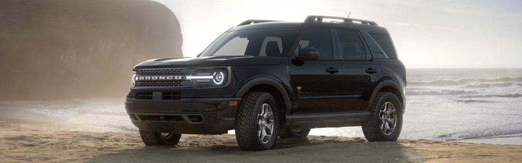 2024 Ford Bronco Sport on the beach