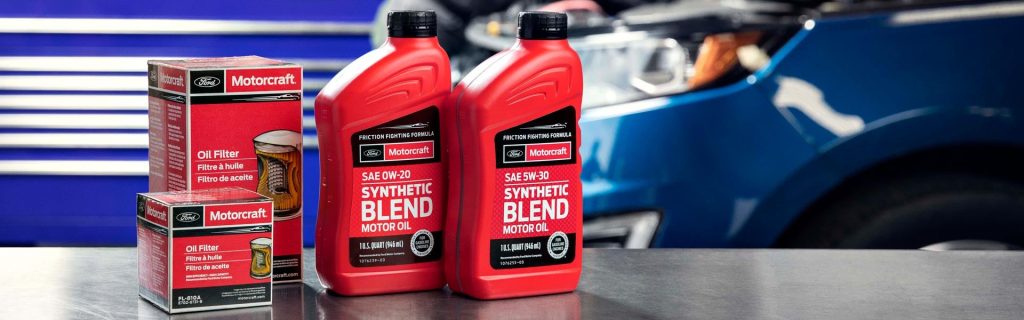 Ford Motorcraft Synthetic Blend Oil